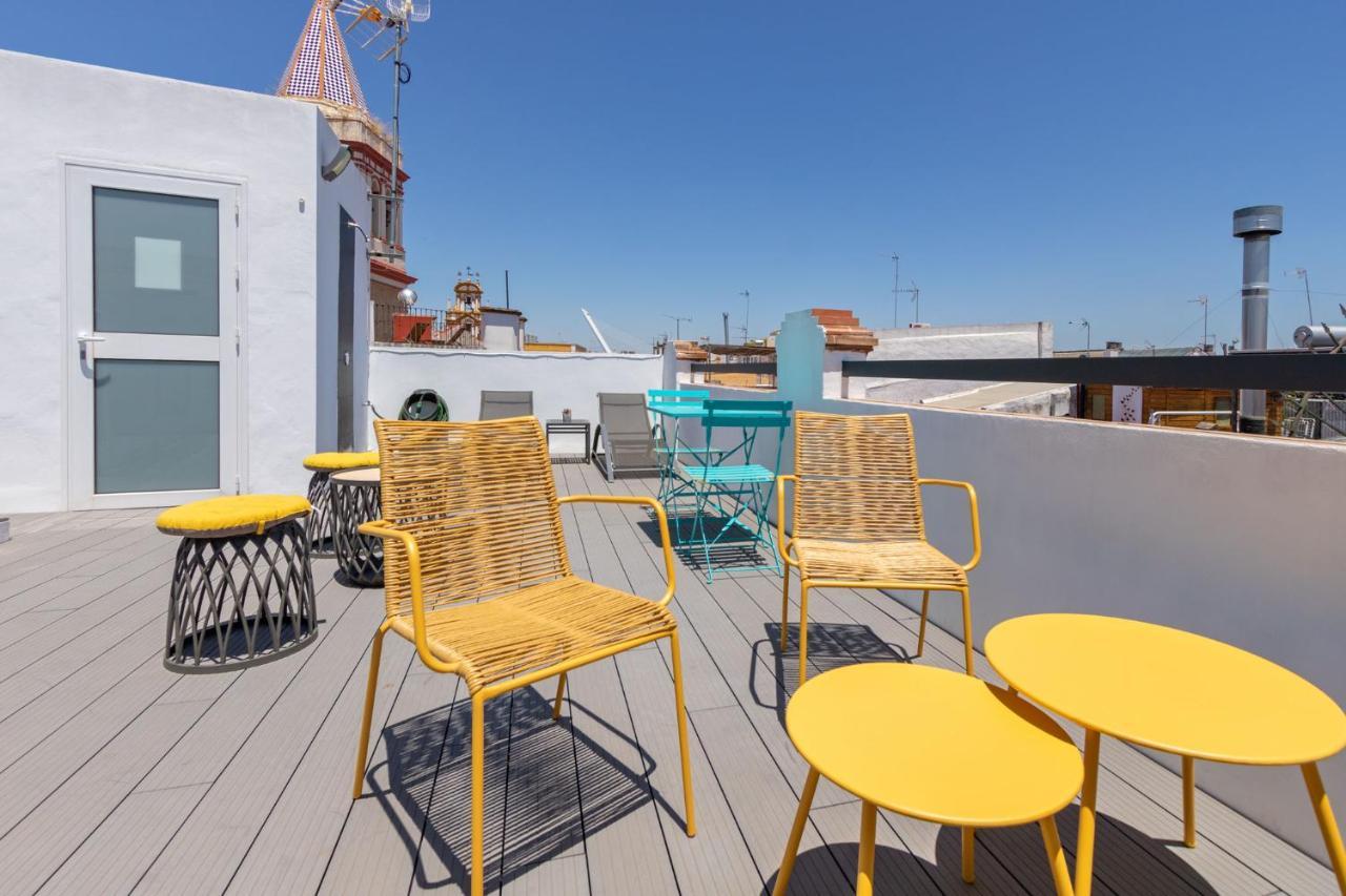 Nine O Clock San Luis Skyview Apartman Sevilla Kültér fotó